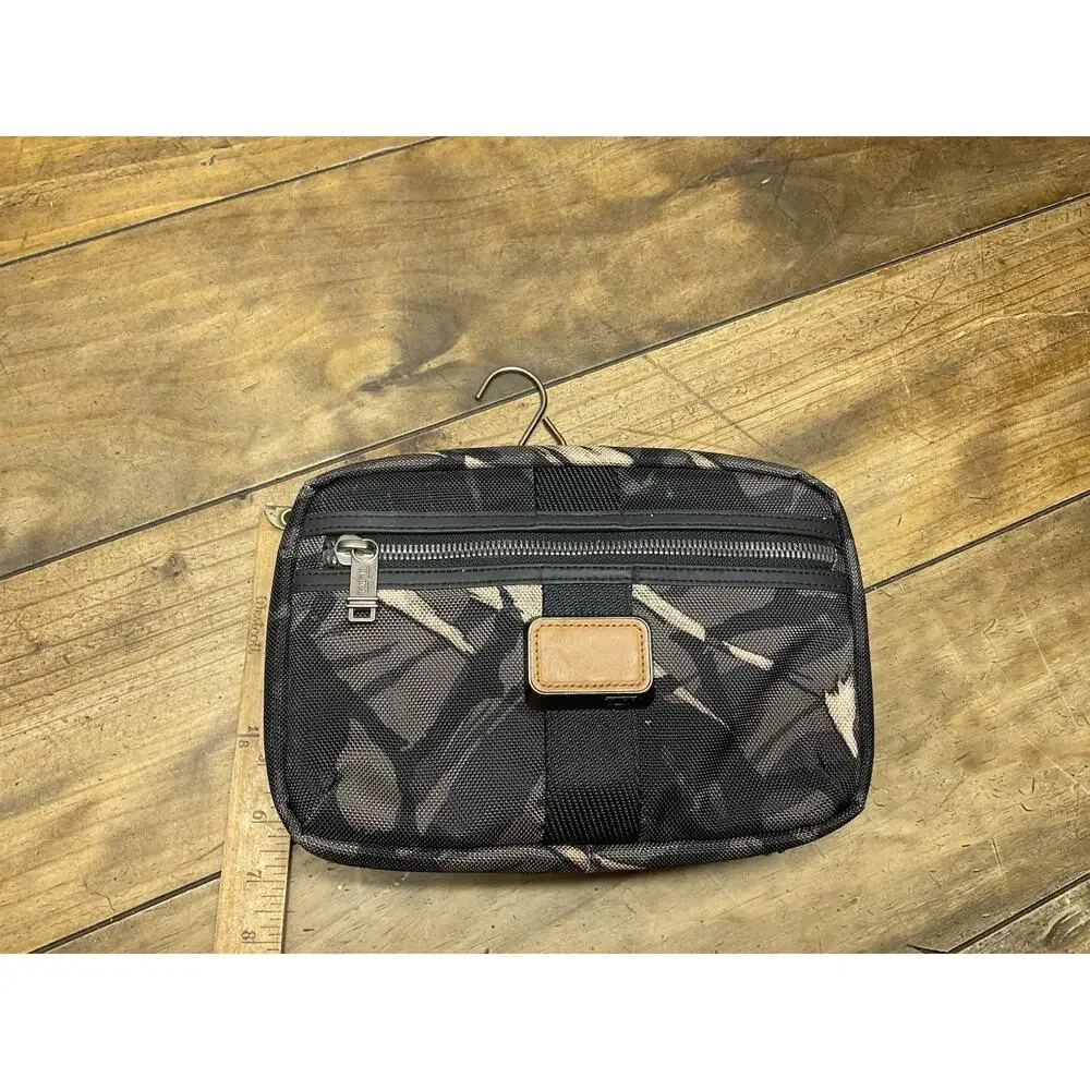 Tumi Alpha Bravo Nylon Reno Travel Kit Toiletry Bag Camouflage